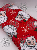 HOL - RED SANTA SNOWFLAKE