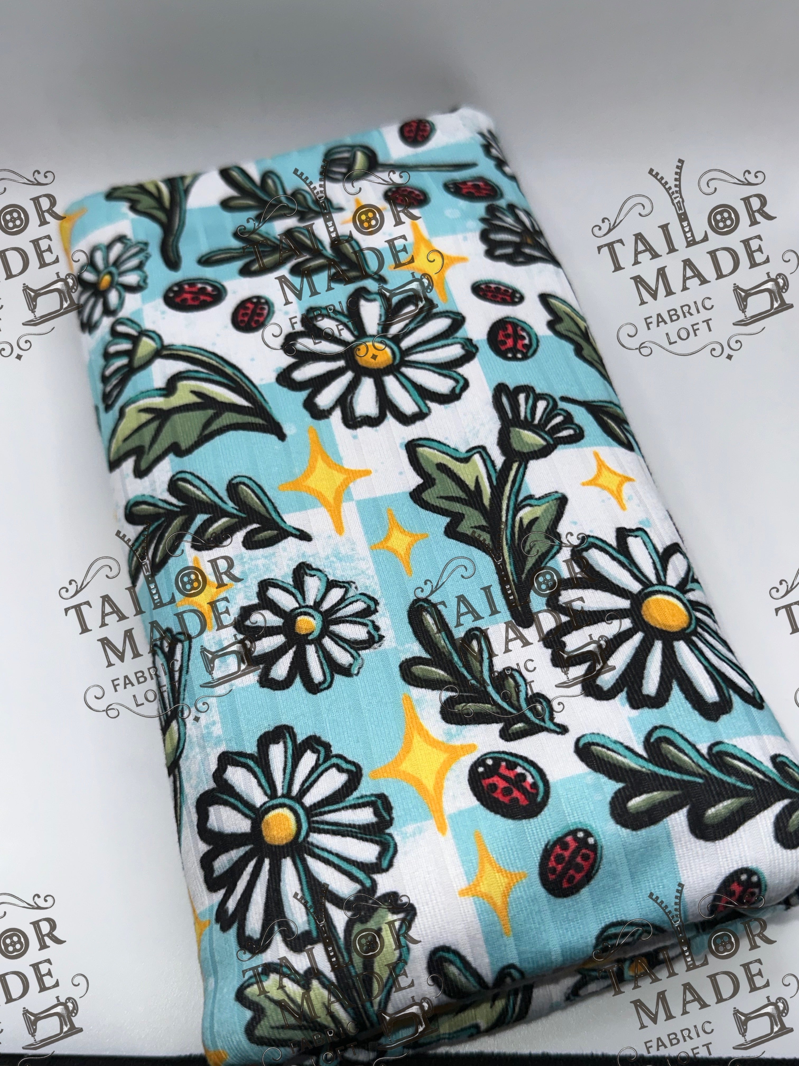 MISCF - DAISY STARS AND LADYBUGS - RIB