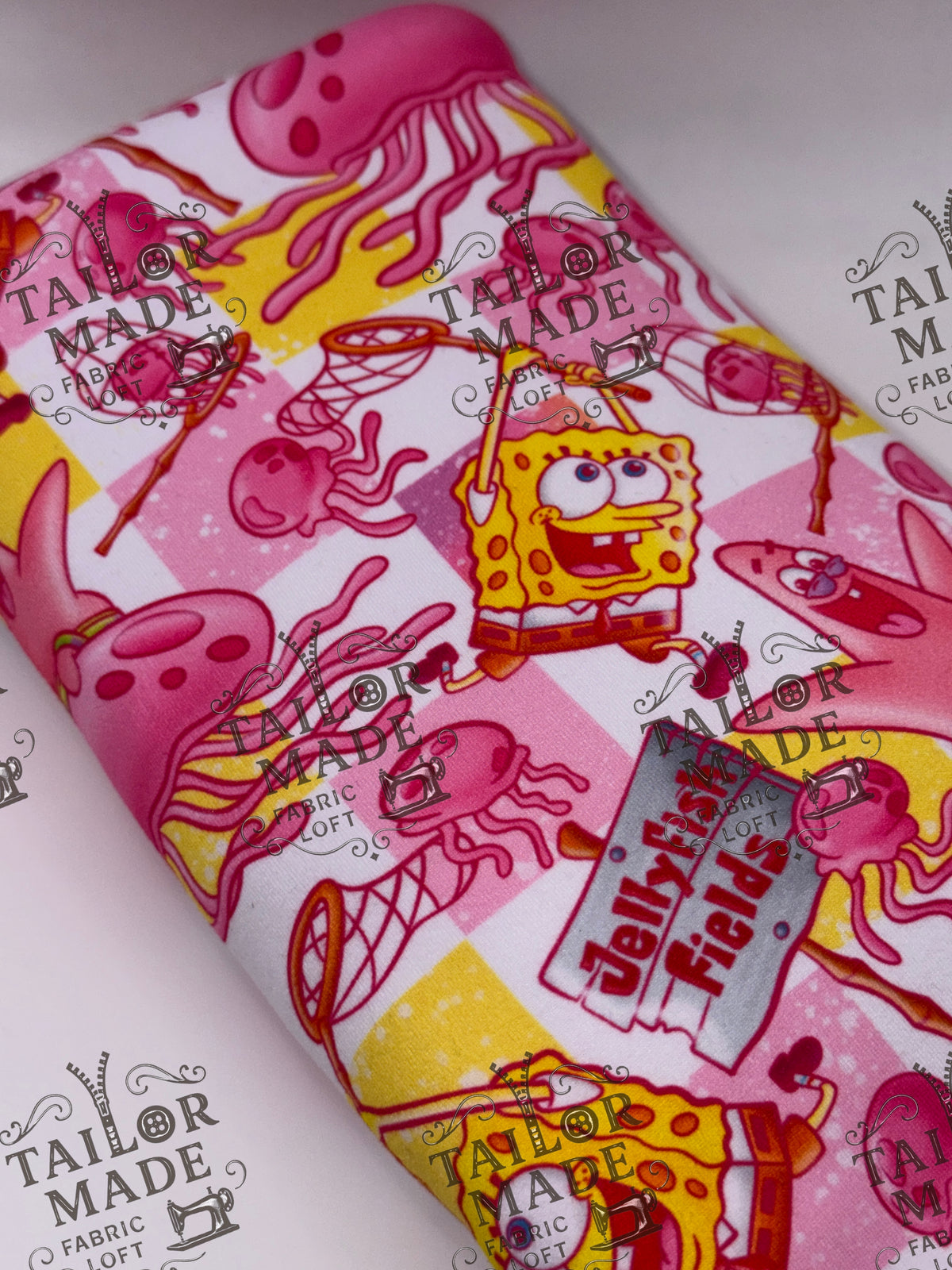 KS - PINK SPONGE JELLY FISHING