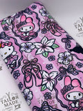 HOL - LAVENDER STRIPES KITTY