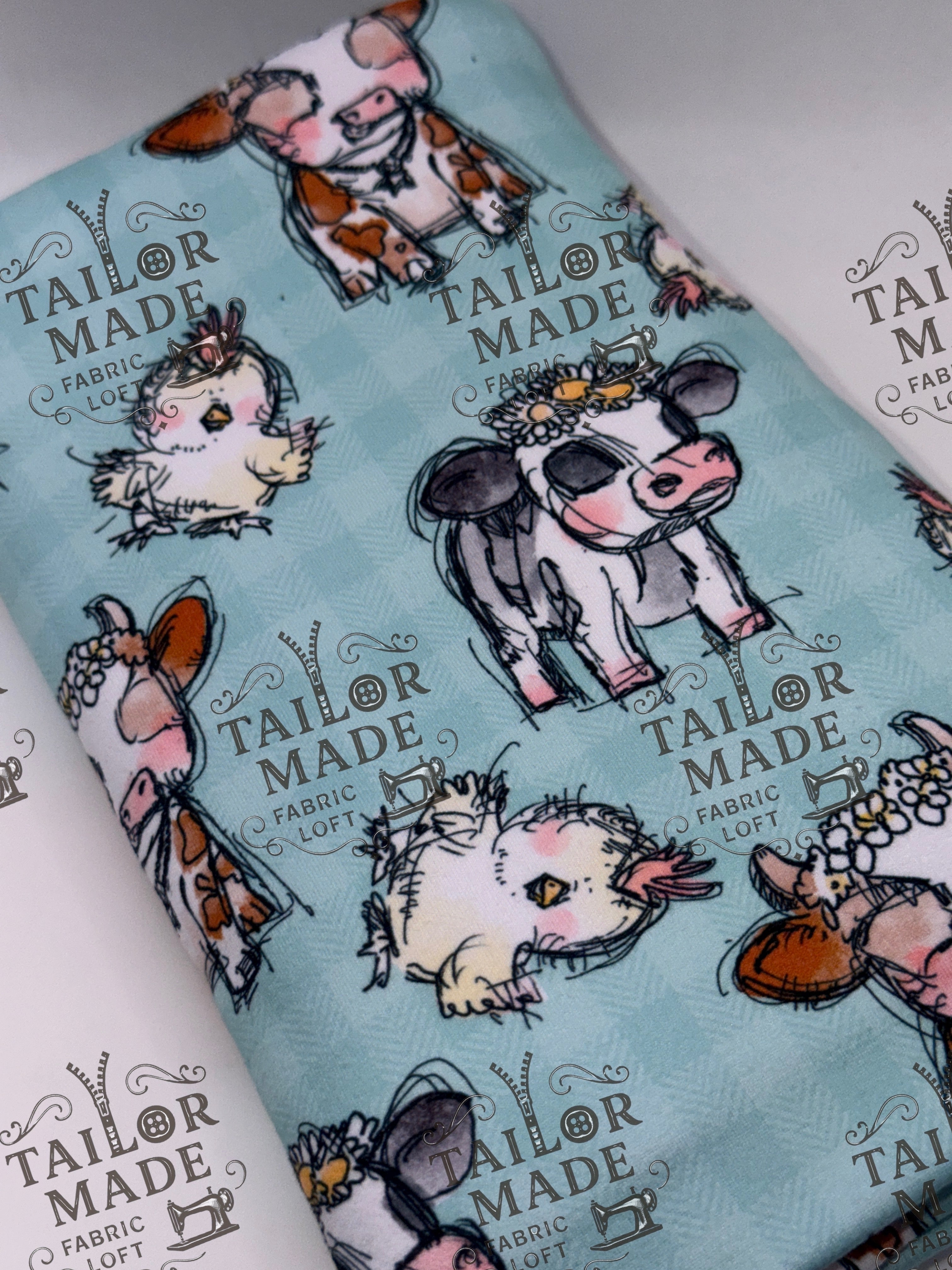 MISC - SCRIBBLE FARM ANIMALS