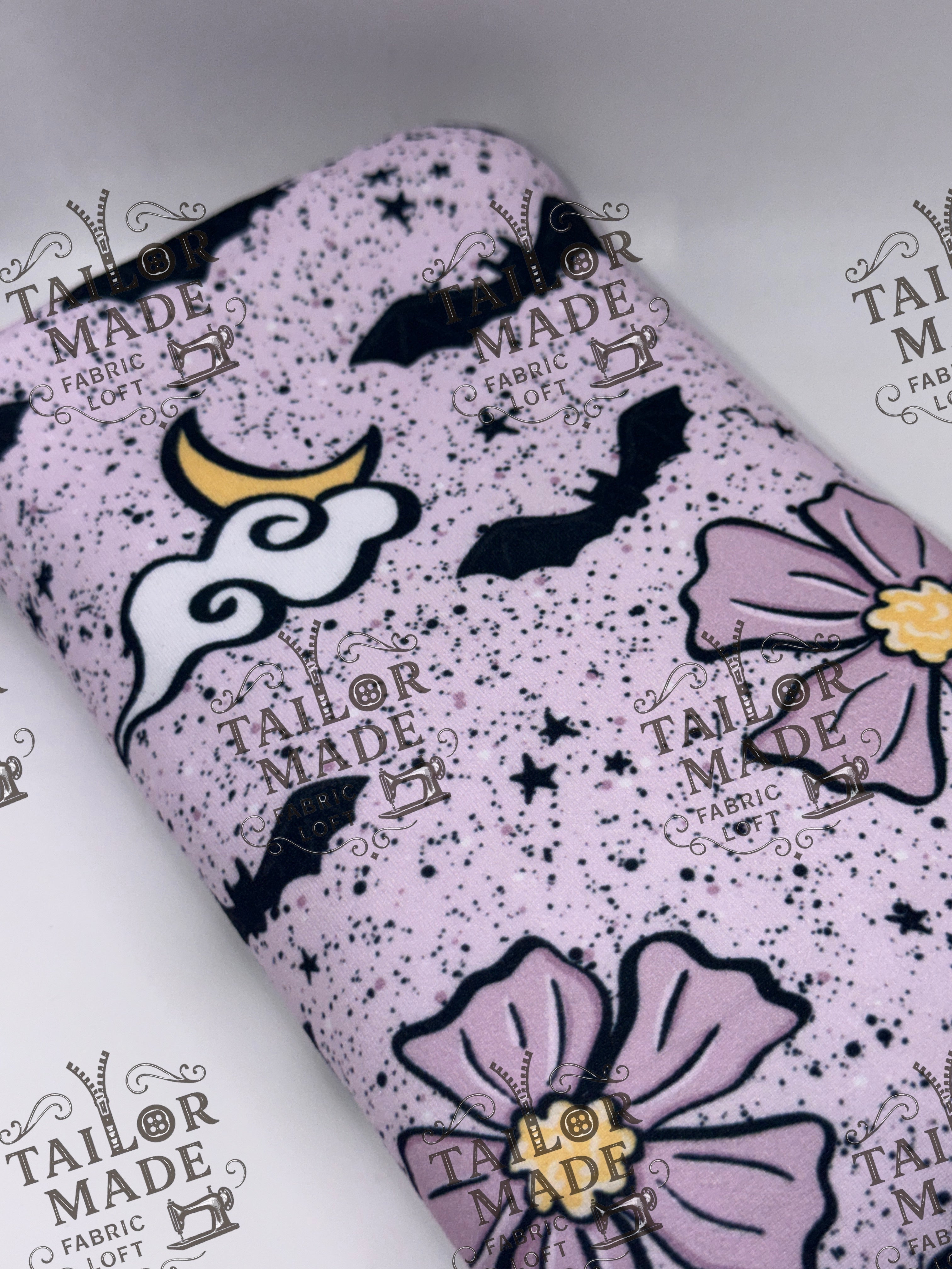 HOL - LAVENDER FLORAL BATS