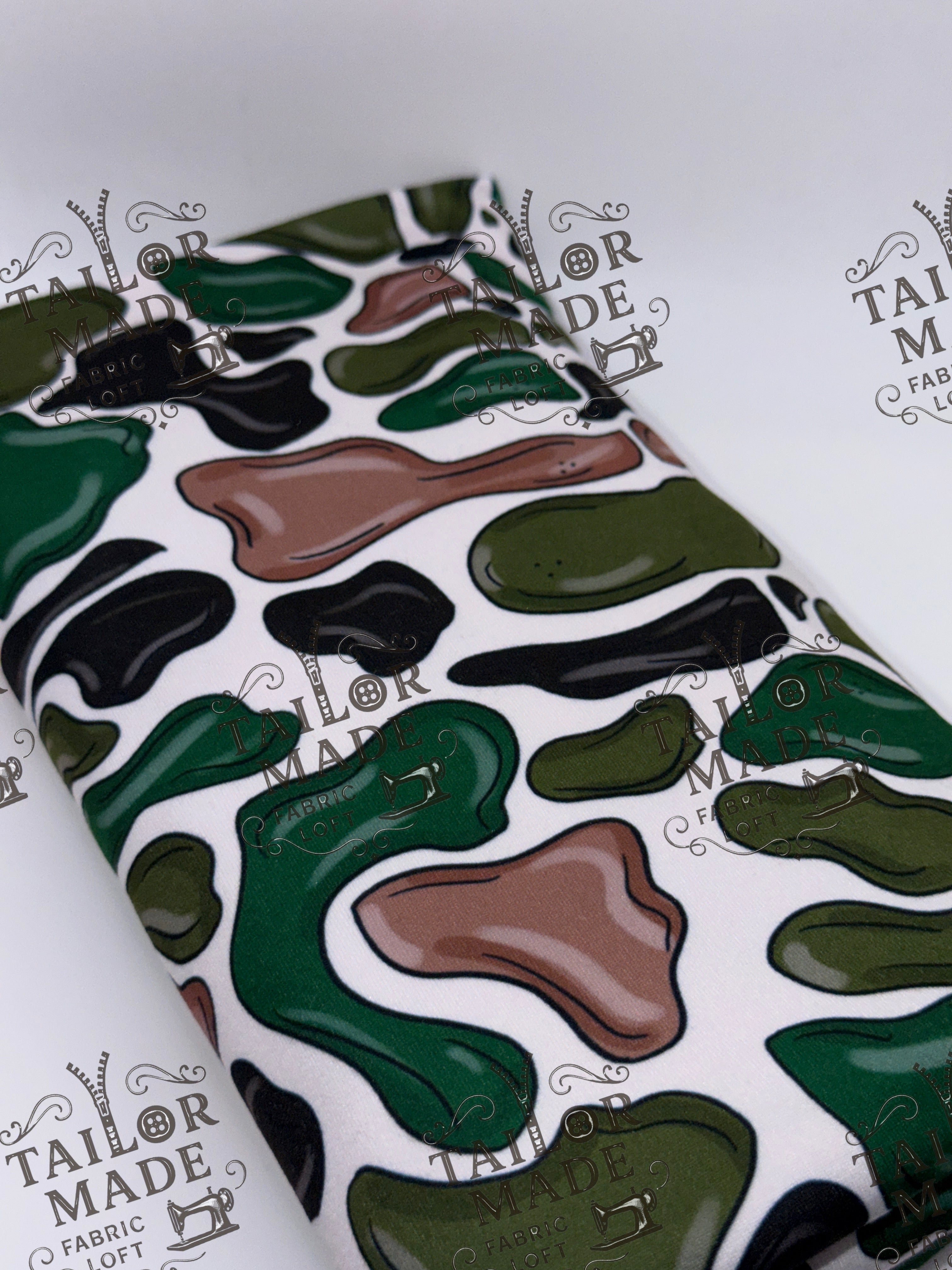 COOR - ARMY COW PRINT