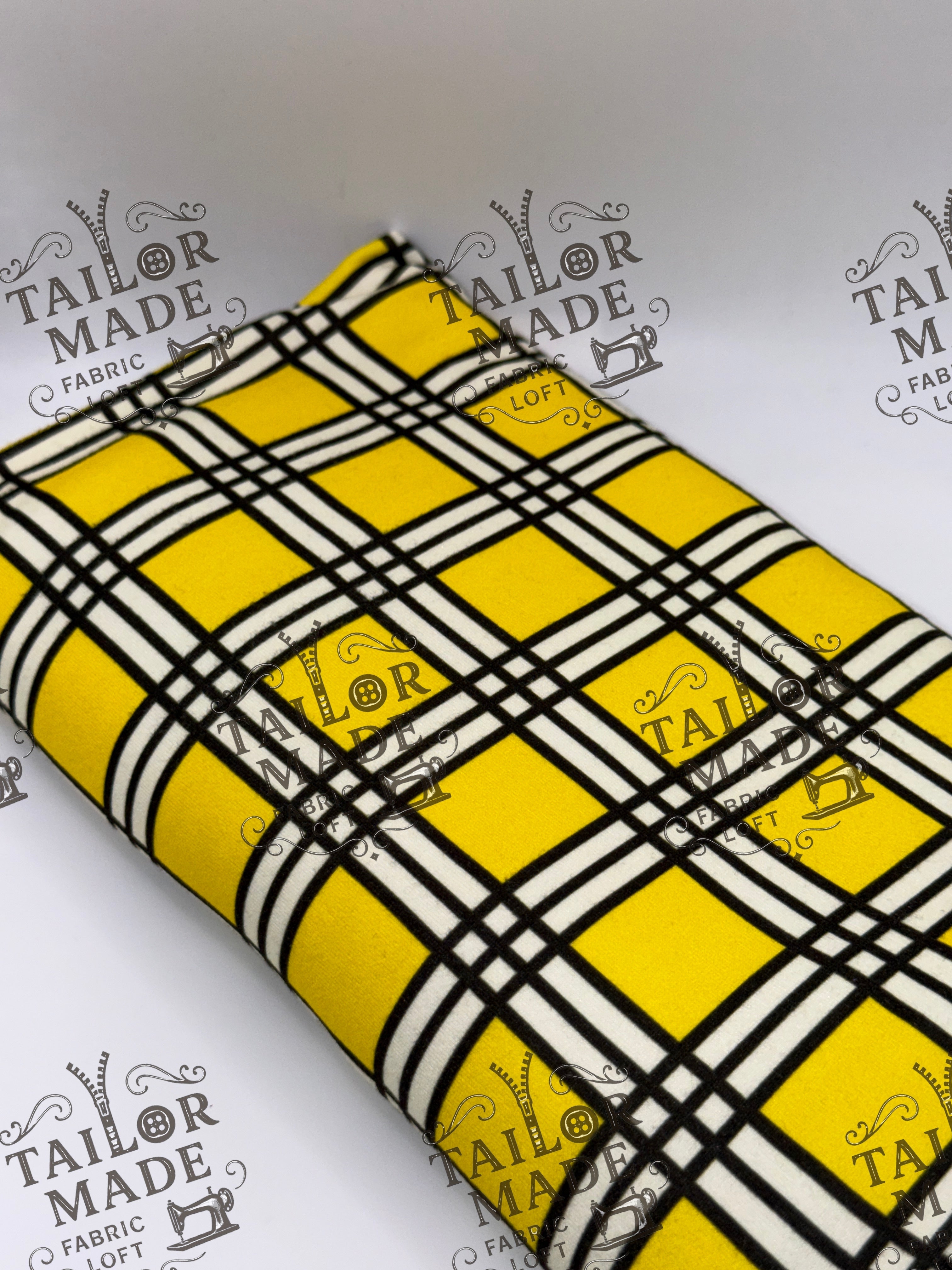 HOL - CLUELESS YELLOW PLAID