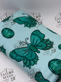 WES - TEAL BUTTERFLY JADE