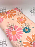 MISCF - PINK AND TEAL FLORAL STARS
