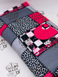 LAVEE. PINK CHECK CART PATCH