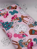 HOL - PINK SANTA REINDEER