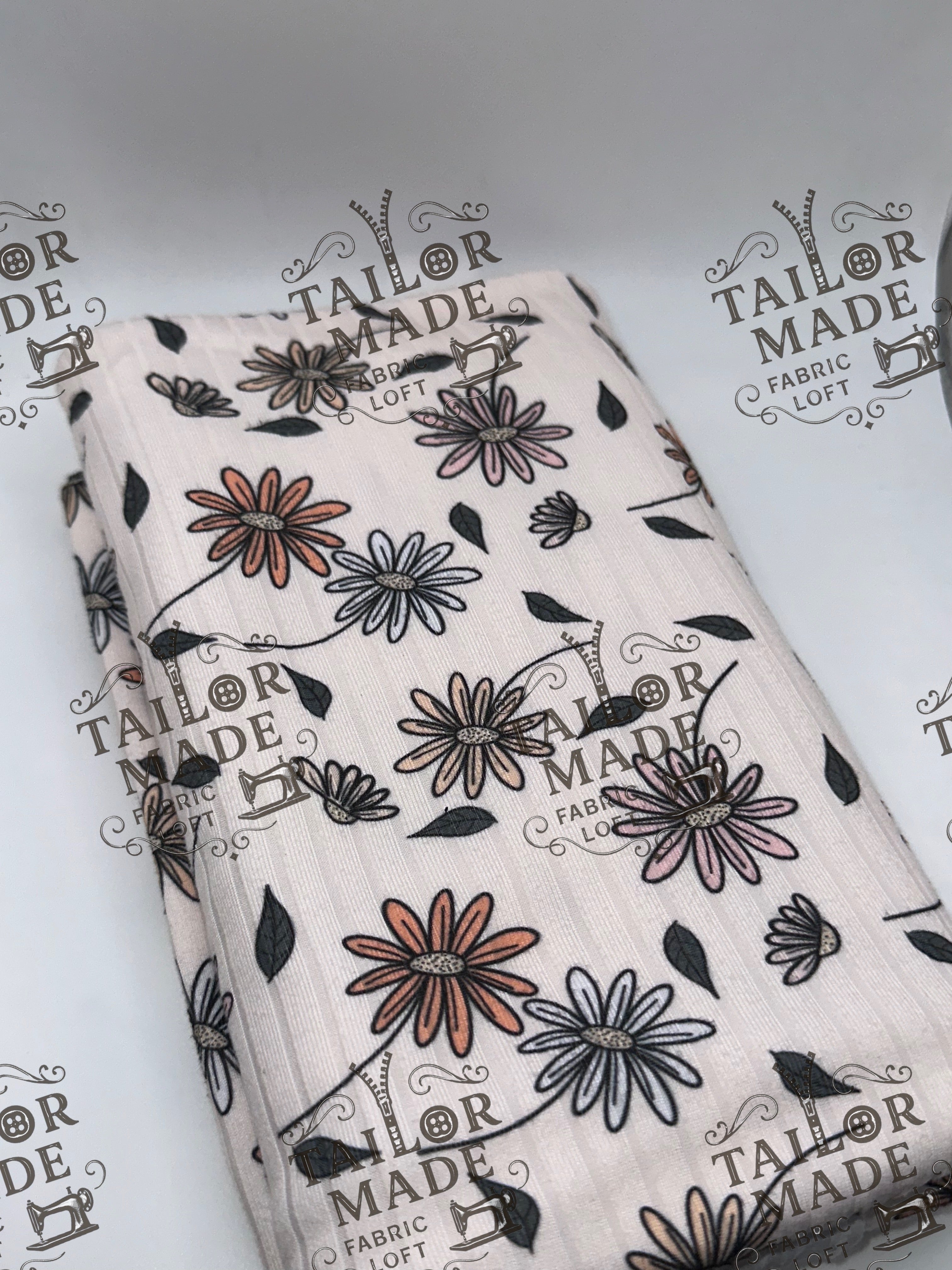 MISCF - FLORAL LEAVES - RIB