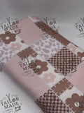 MISCF - FLORAL TAN PATCHWORK