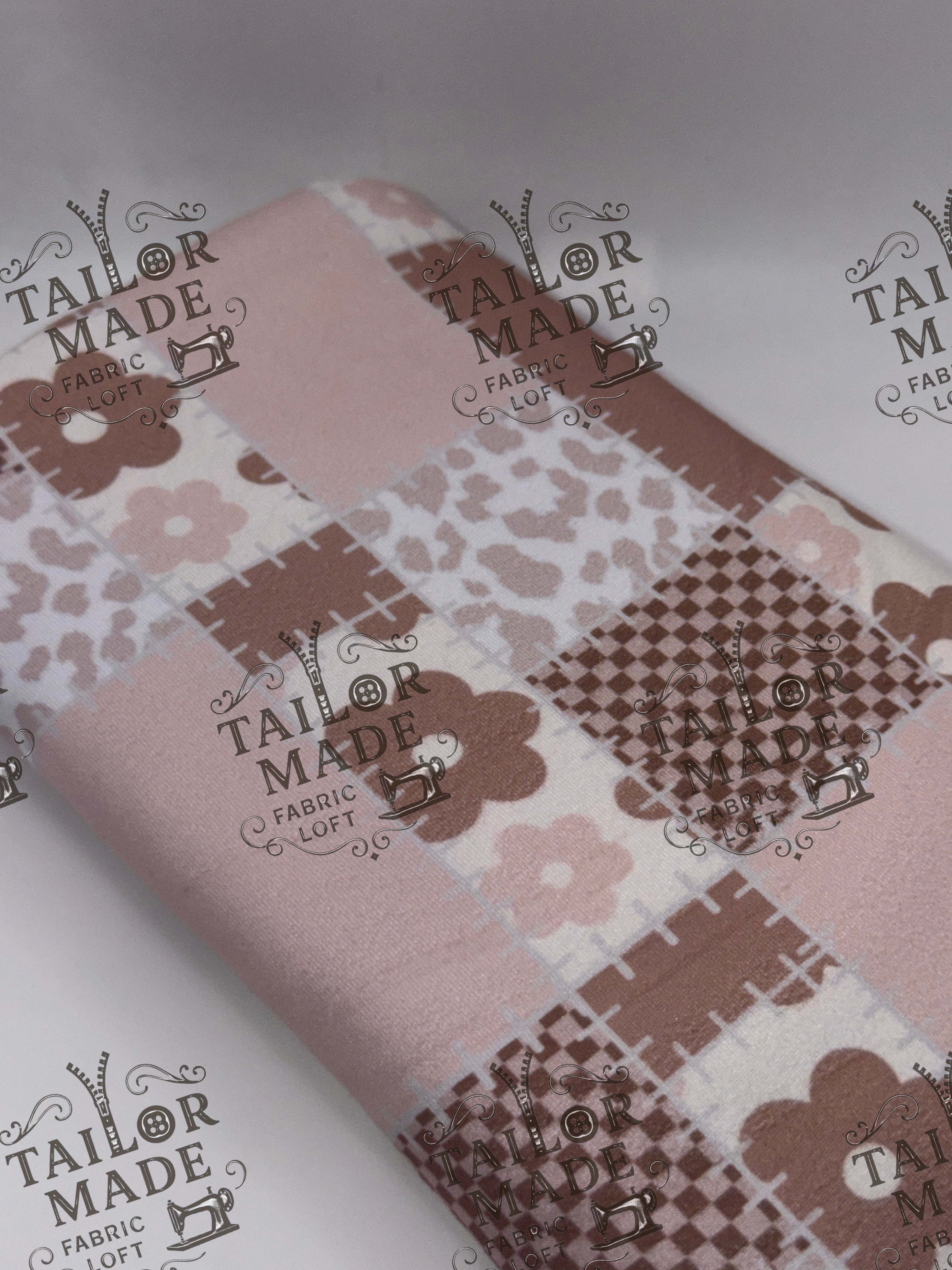 MISCF - FLORAL TAN PATCHWORK