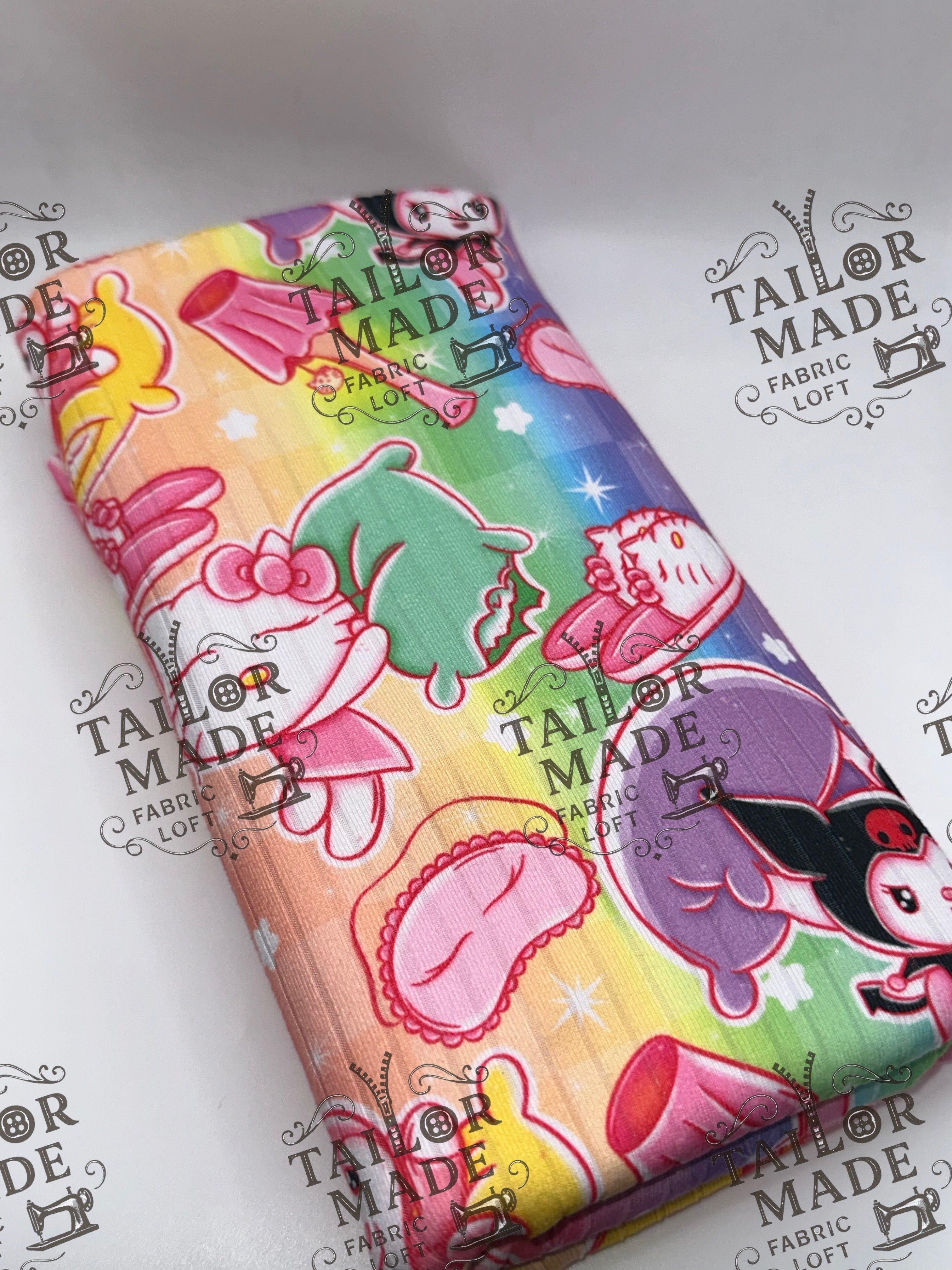 KS - KITTY FRIENDS PILLOW - RIB