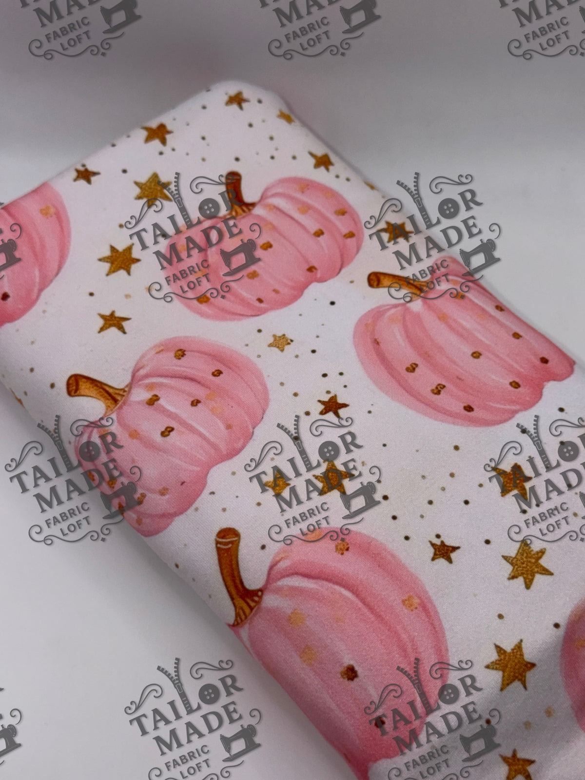 HOL - PINK PUMPKIN GOLD STARS