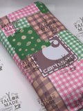LAVEE - CART PLAID PATCHWORK