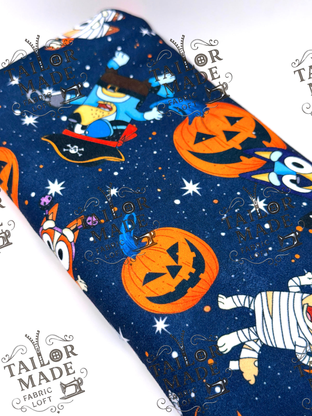 HOL - BLUE DOG COSTUME PUMPKINS