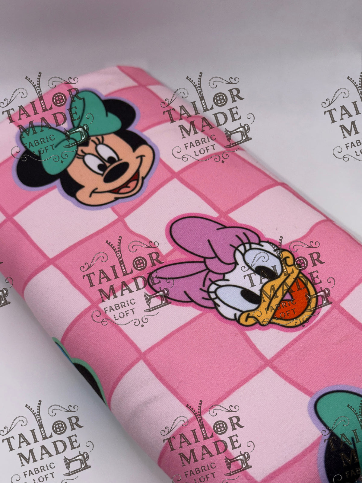 DYMF - PINK CHECK MOUSE HEADS
