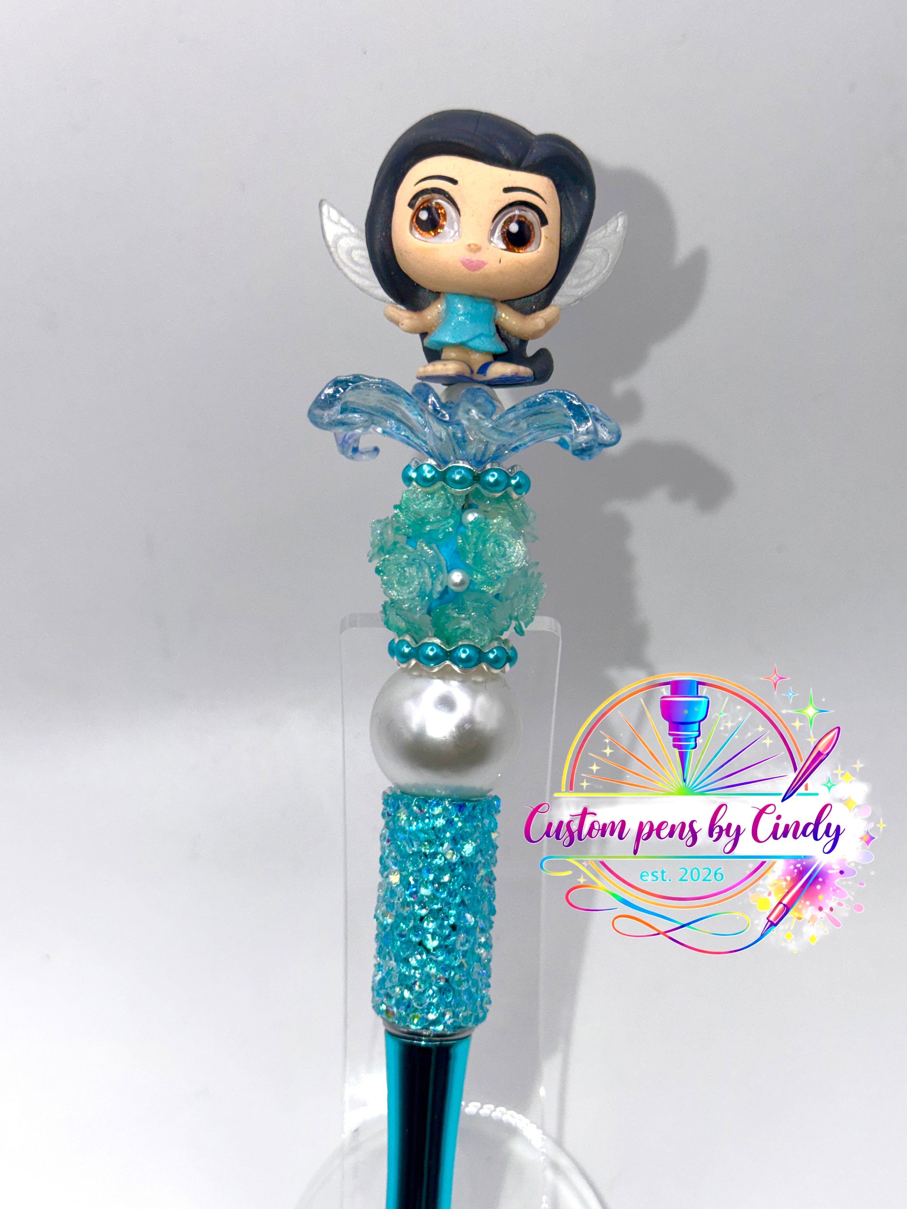CUSTOM PENS - BLUE FAIRY 🧚