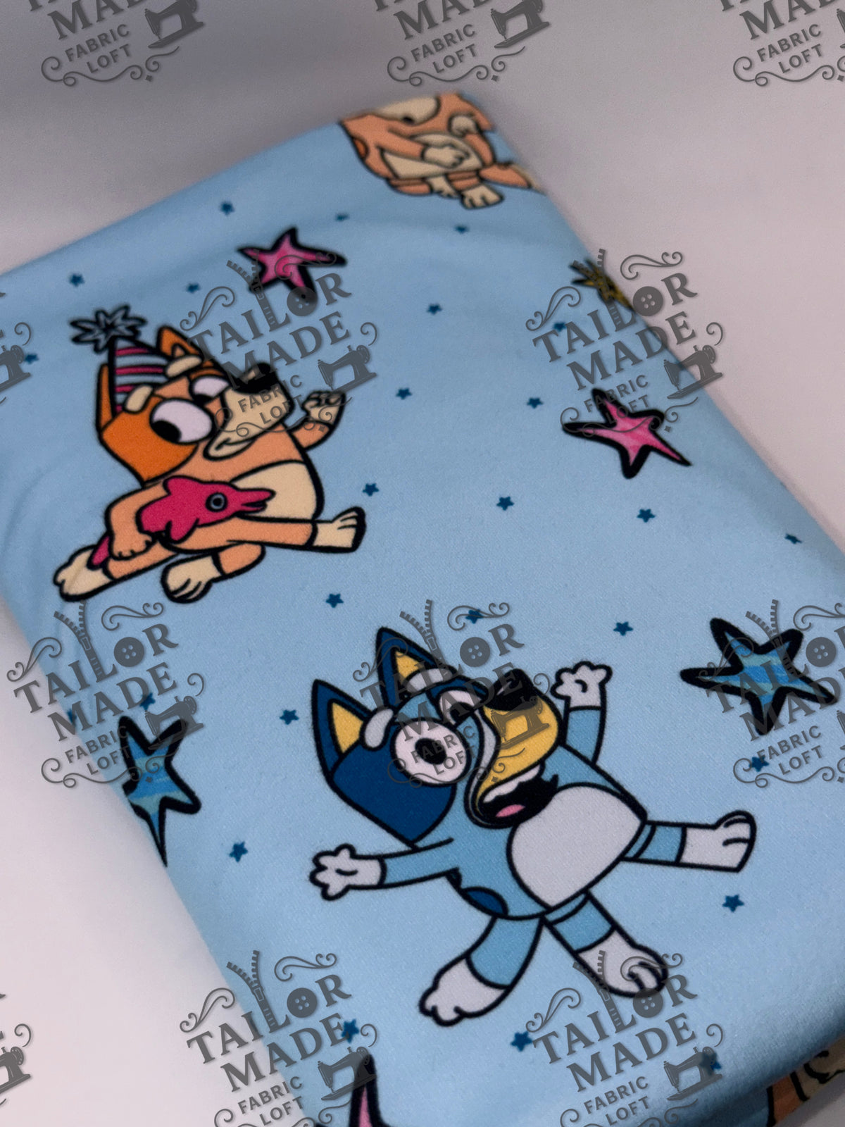 KS - BLUE DOG BIRTHDAY STARS