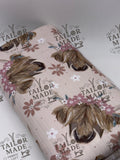 WES - FLORAL HIGHLAND - RIB