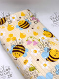 MISCF - FLORAL HONEY BEE - RIB