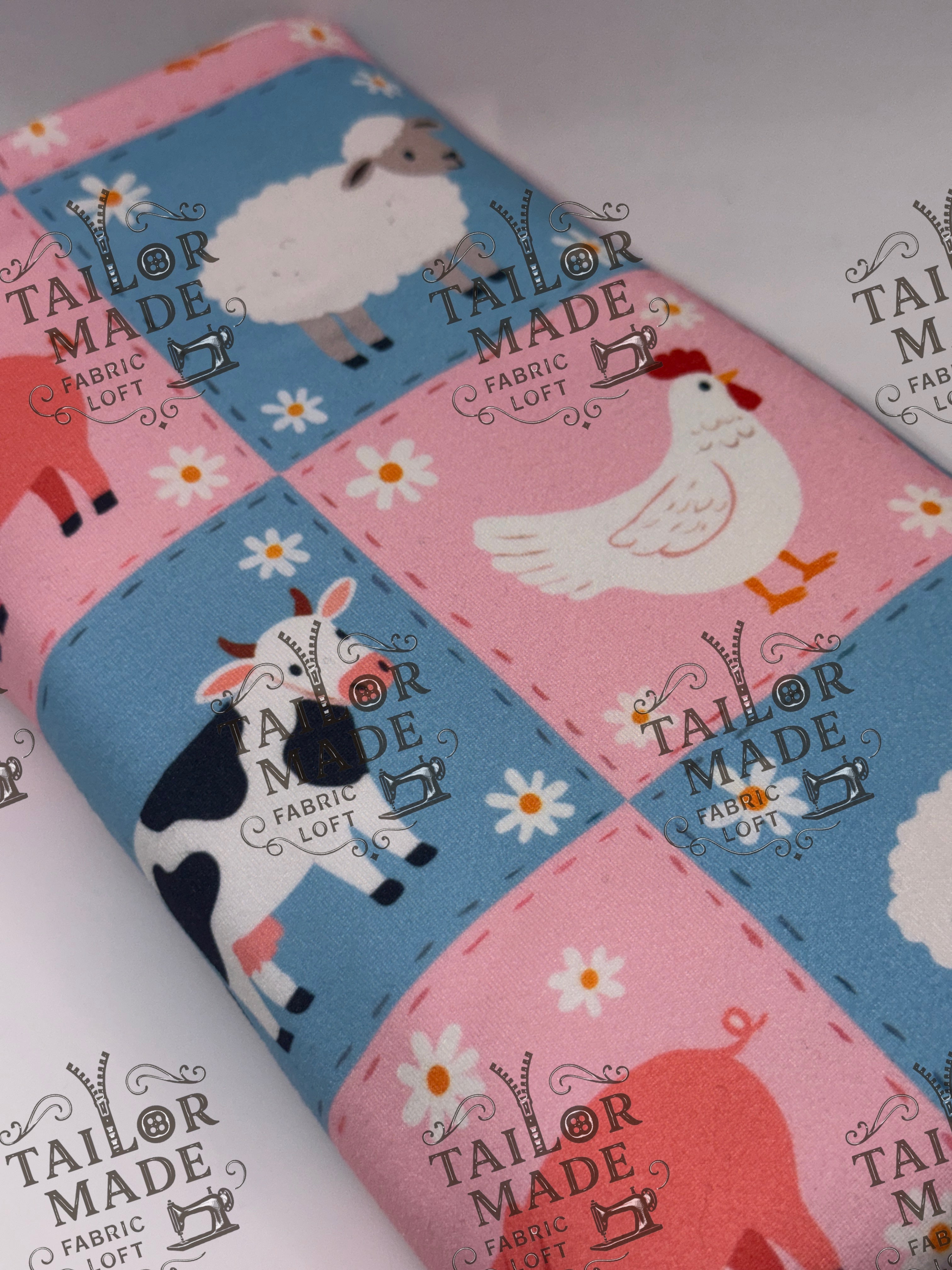 MISCF - FLORAL FARM ANIMALS