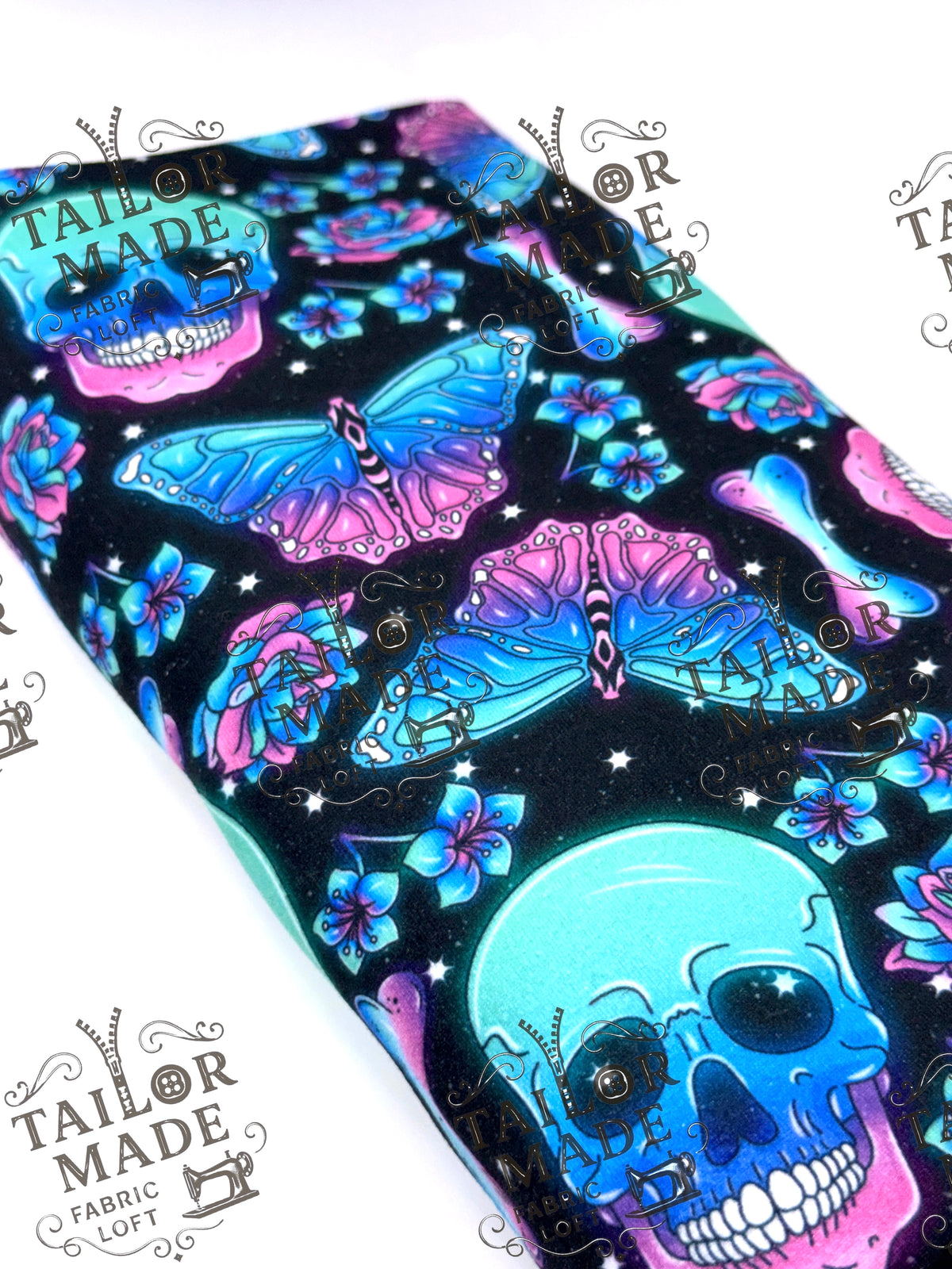 MISC - NEON BUTTERFLY SKULL