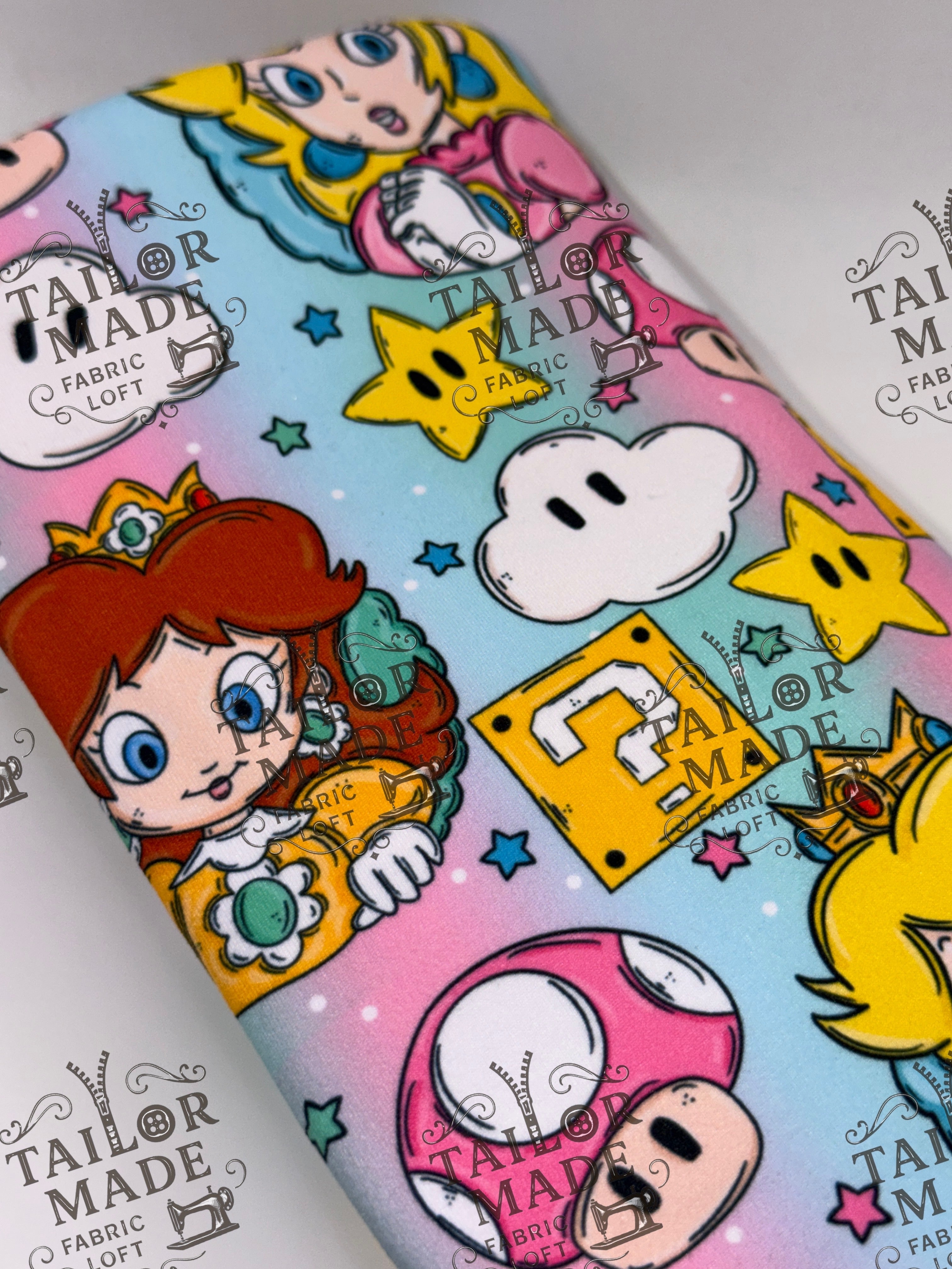 KS - PRINCESS OMBRE STRIPES STARS AND CLOUDS