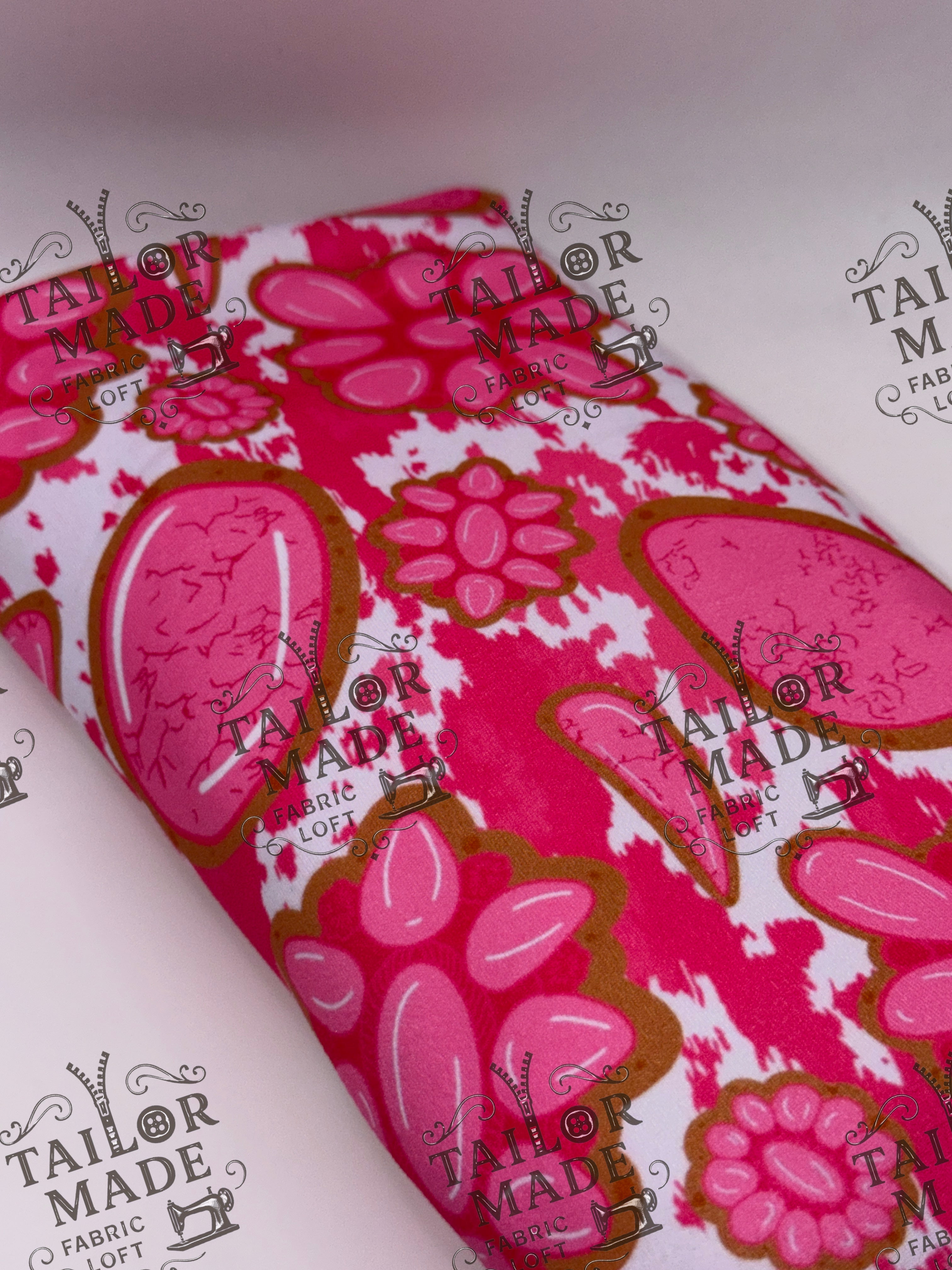 WES - PINK COWHIDE JADE