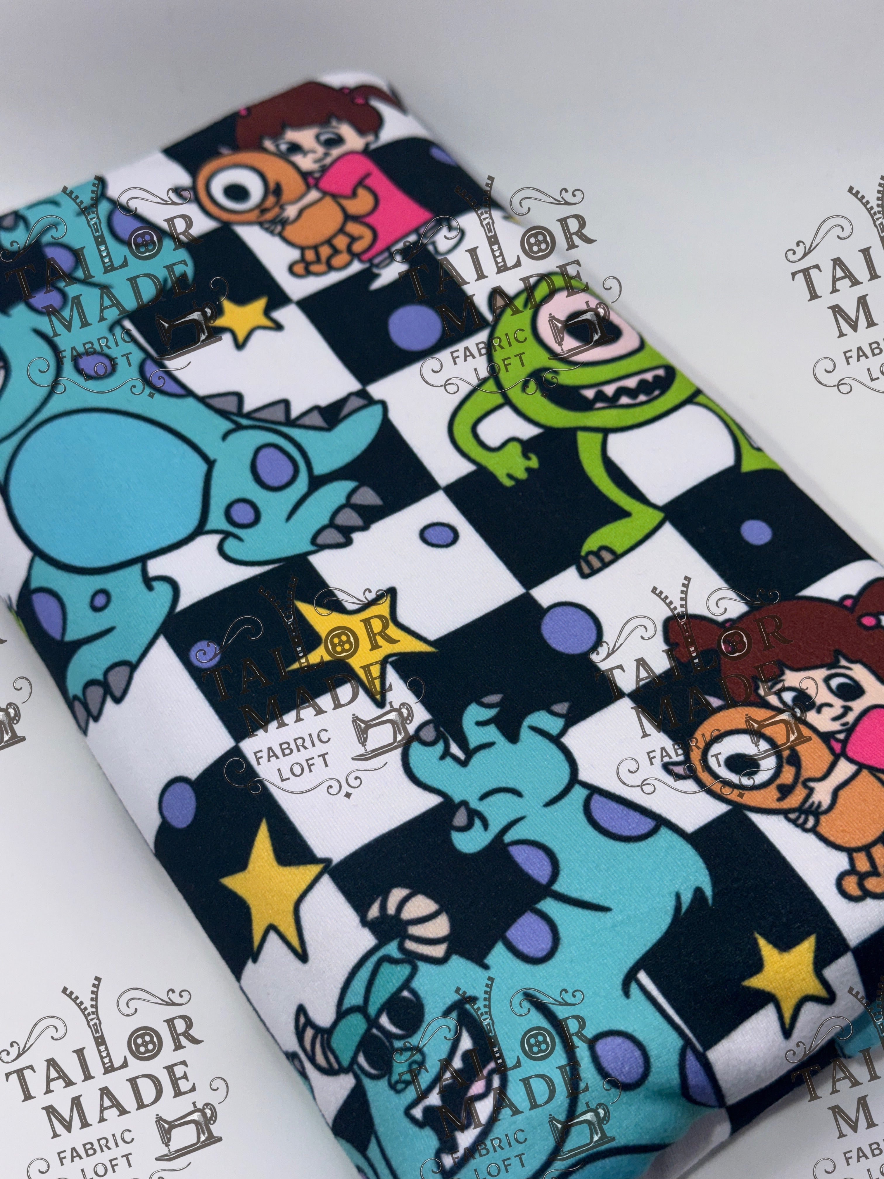 DY - CHECKERED MONSTER STARS