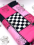 MISC - PINK CHECK PATCHWORK