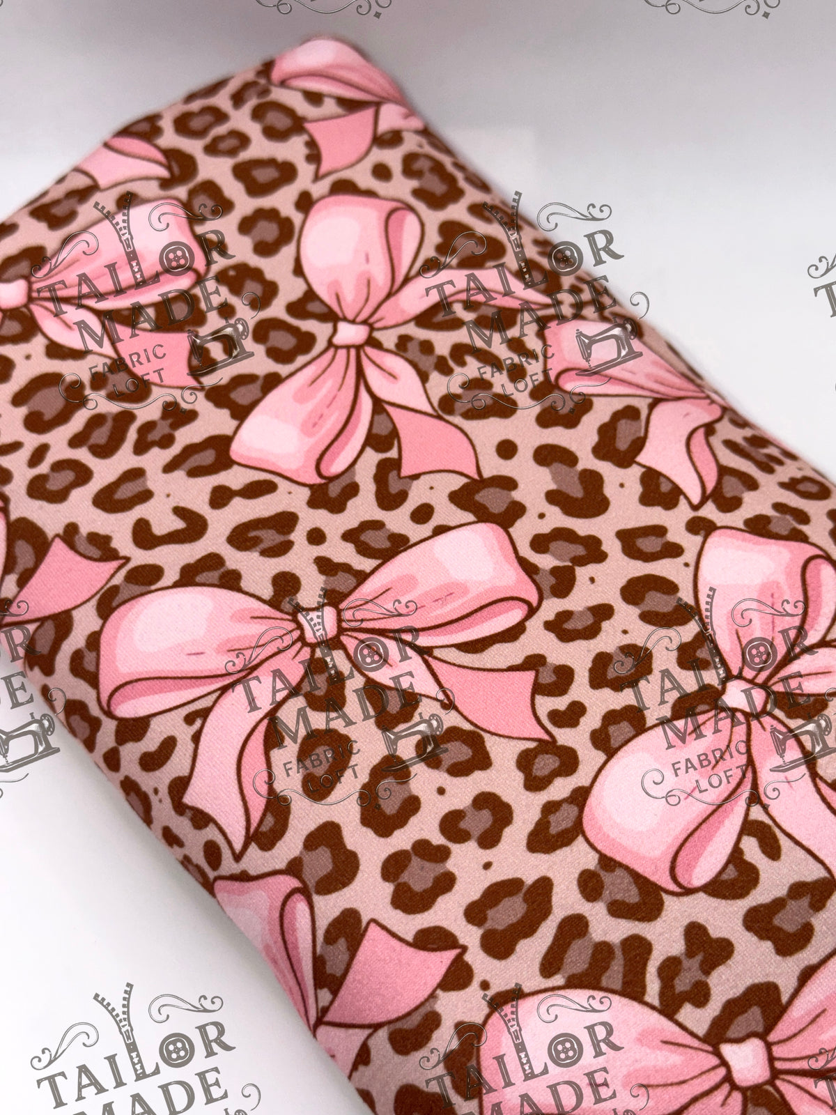 MISC - CHEETAH PINK BOWS