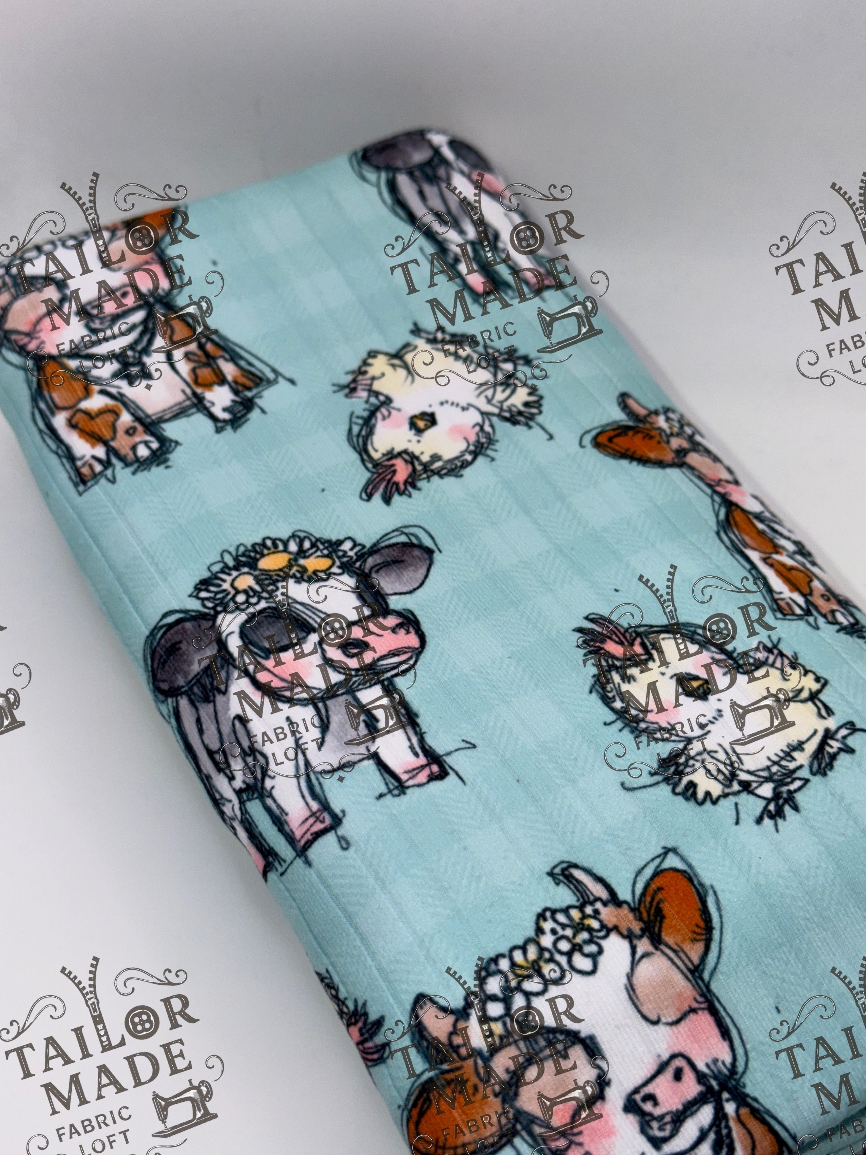 MISC - SCRIBBLE FARM ANIMALS - RIB