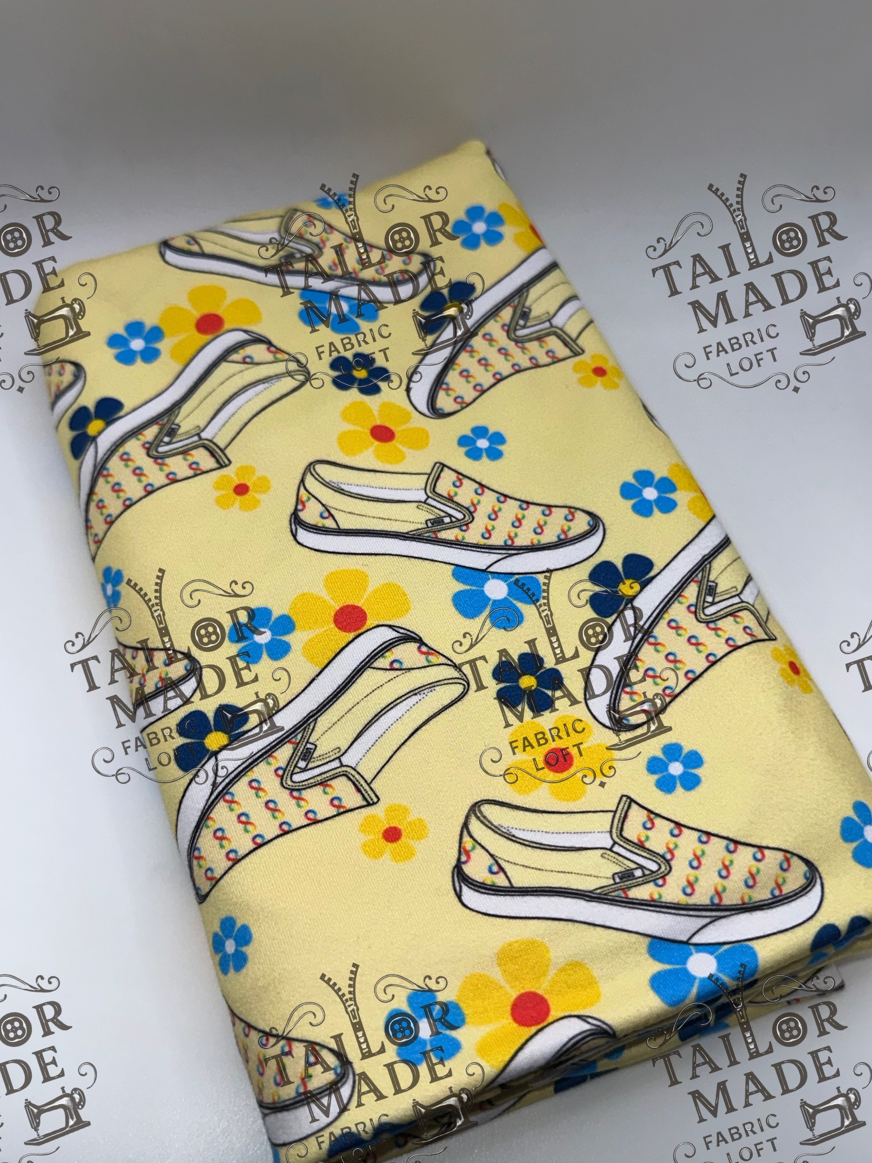 F/S/A - YELLOW AUTISM AWARENESS SHOES