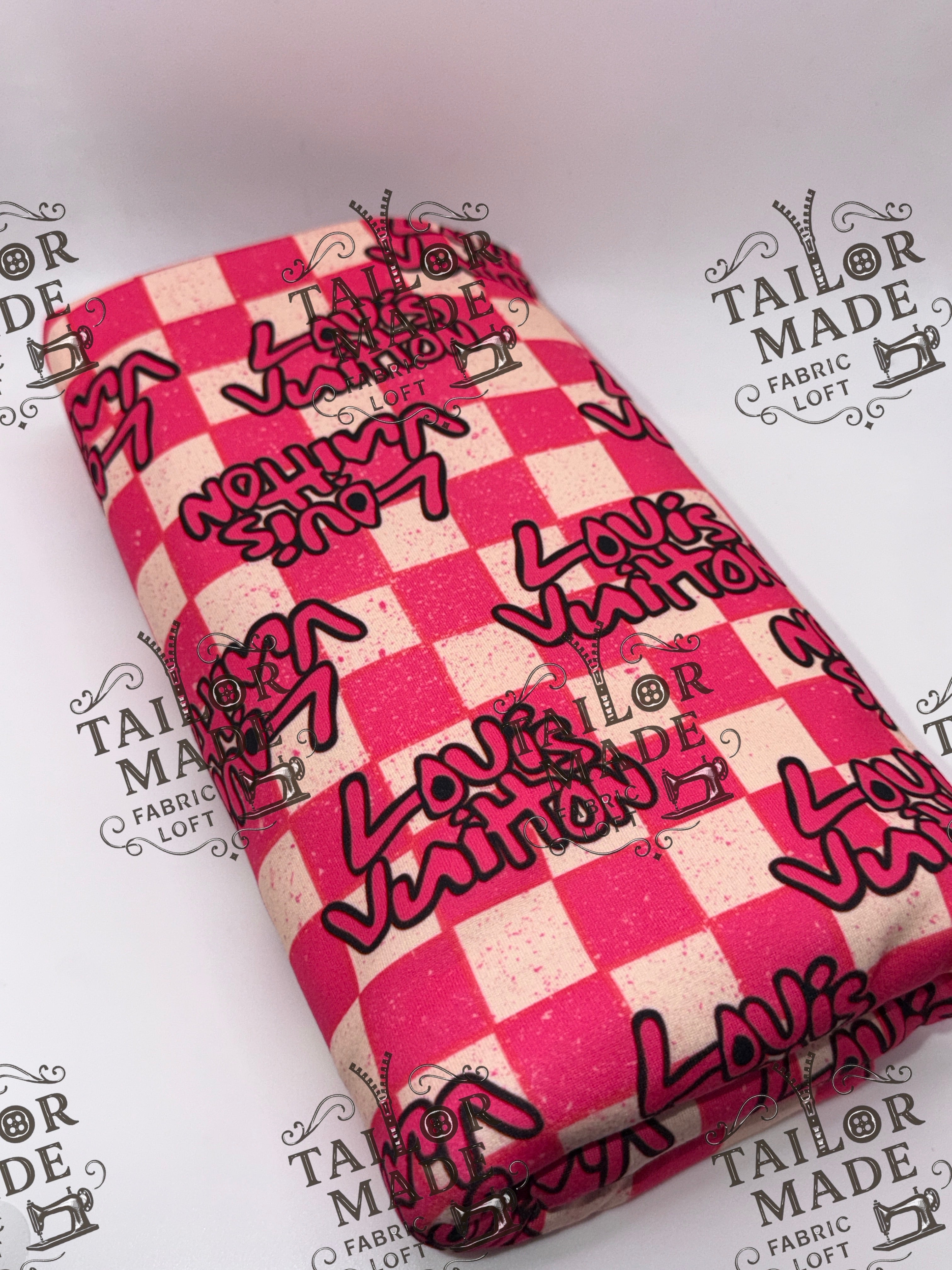 LAVEE - BOUJEE CHECKERED PINK