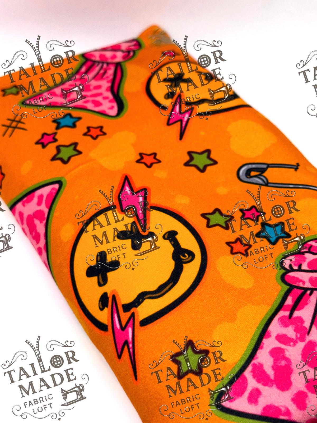 MISC - ORANGE SMILE STARS