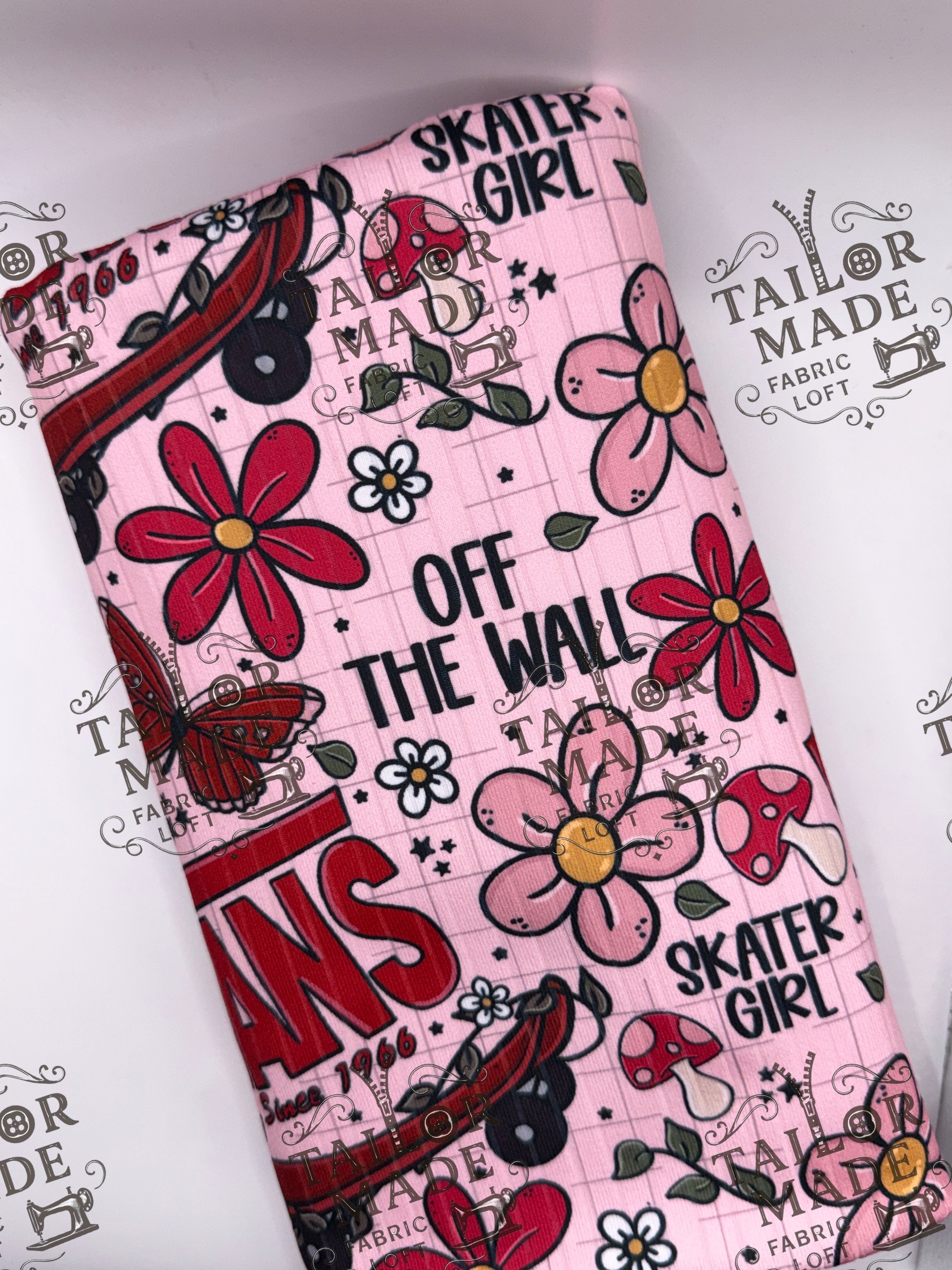 LAVEE- OTW PINK FLORAL - RIB