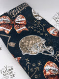 F/S/A - SPARKLE BOW FOOTBALL