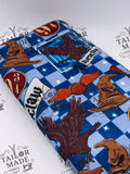 KS - CHECKERED BLUE HP