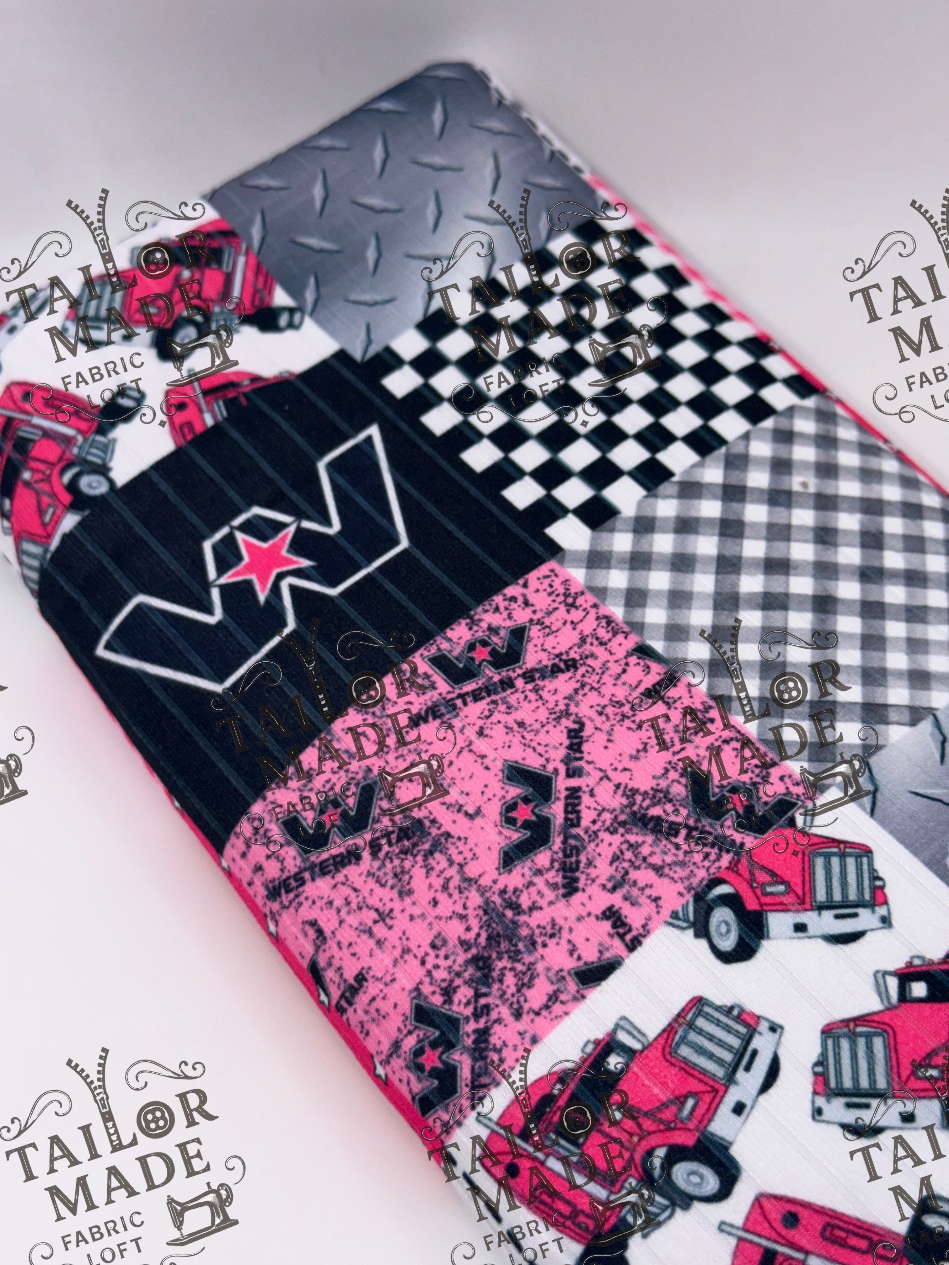 WES - PINK WESTERN STAR - RIB