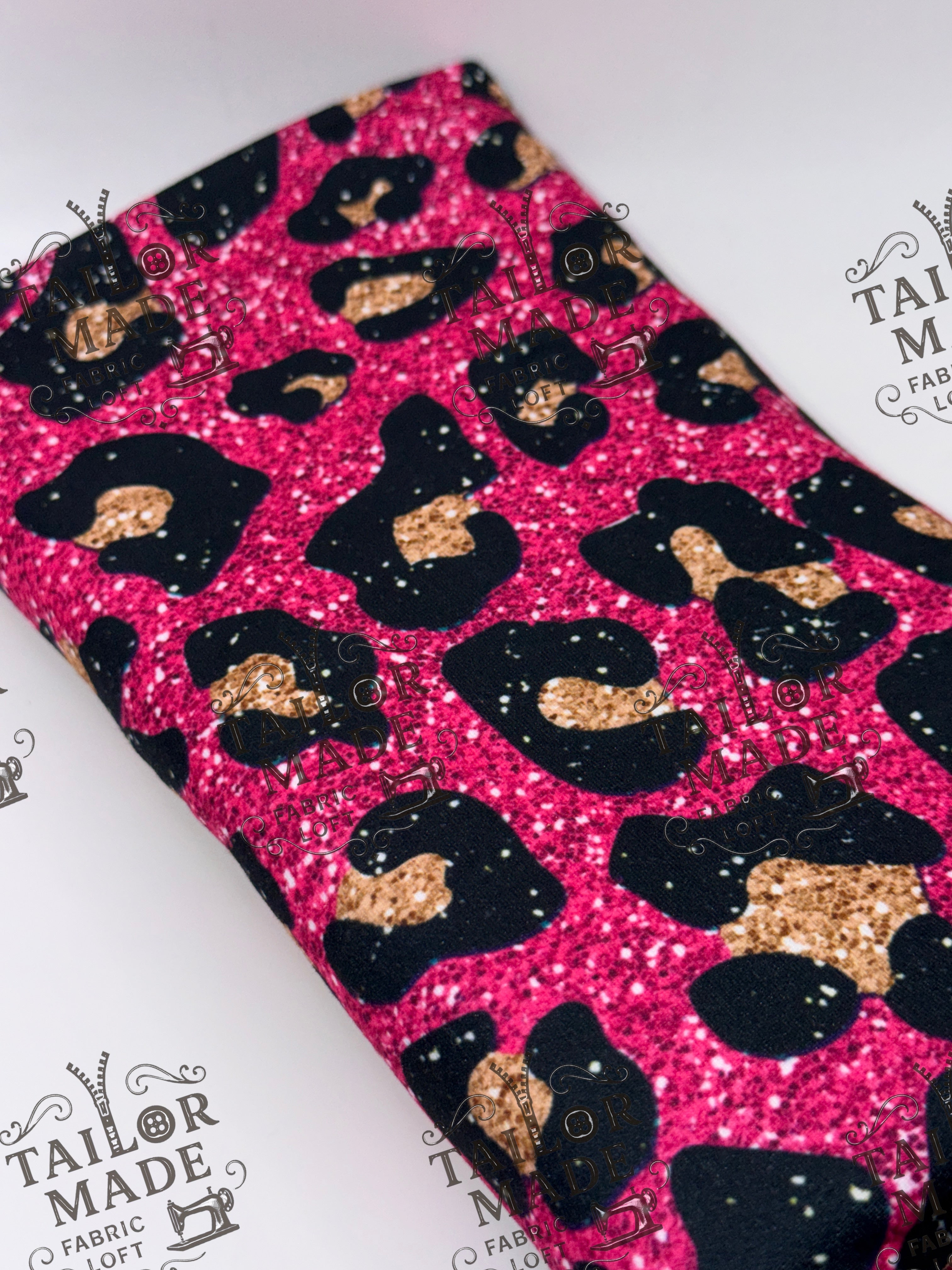 COOR - PINK GLITTER CHEETAH