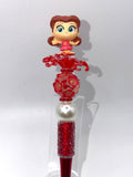 CUSTOM PENS - RED FAIRY 🧚‍♀️