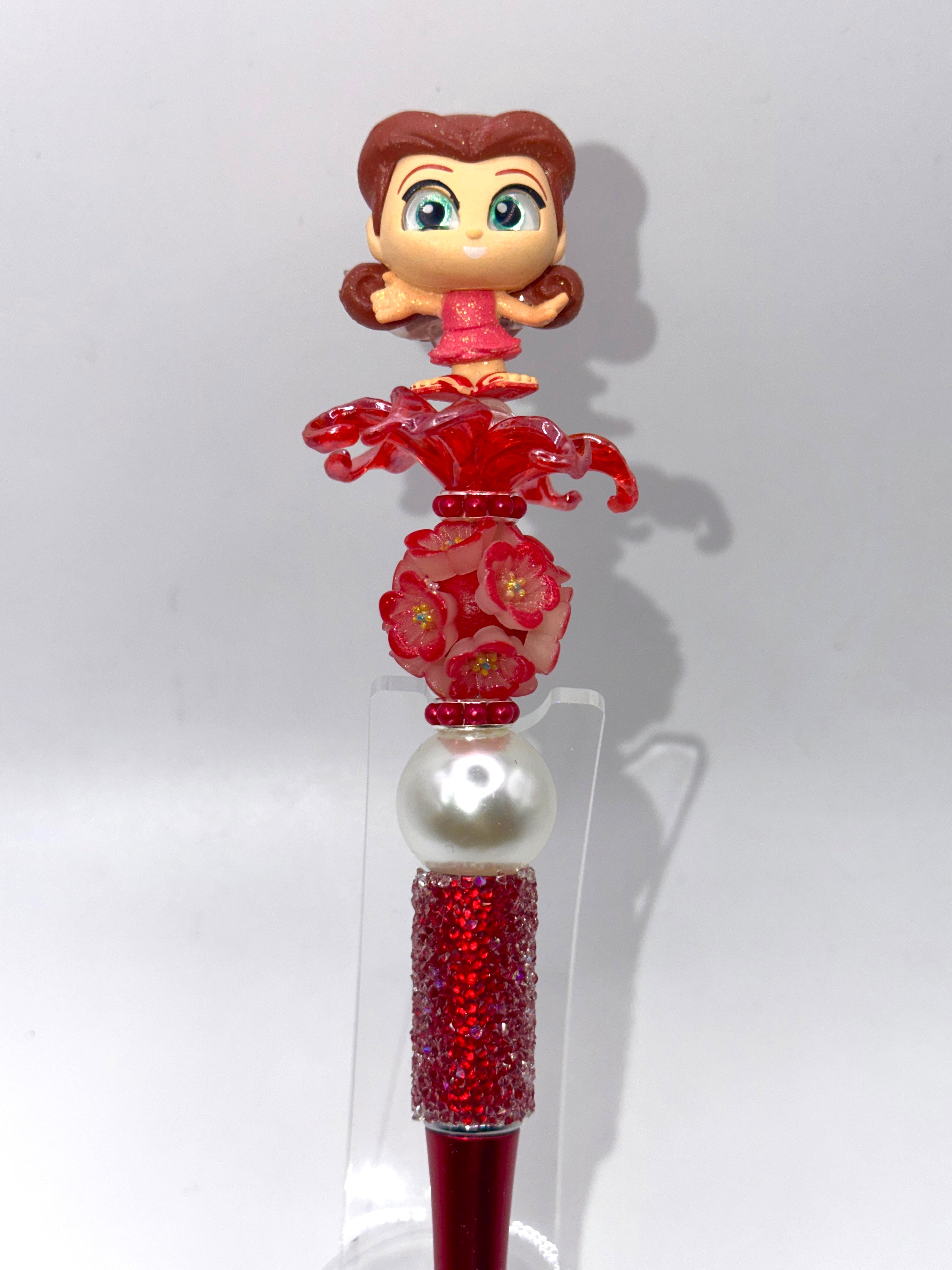CUSTOM PENS - RED FAIRY 🧚‍♀️