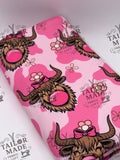 MISC - PINK COW PRINT BUBBLE