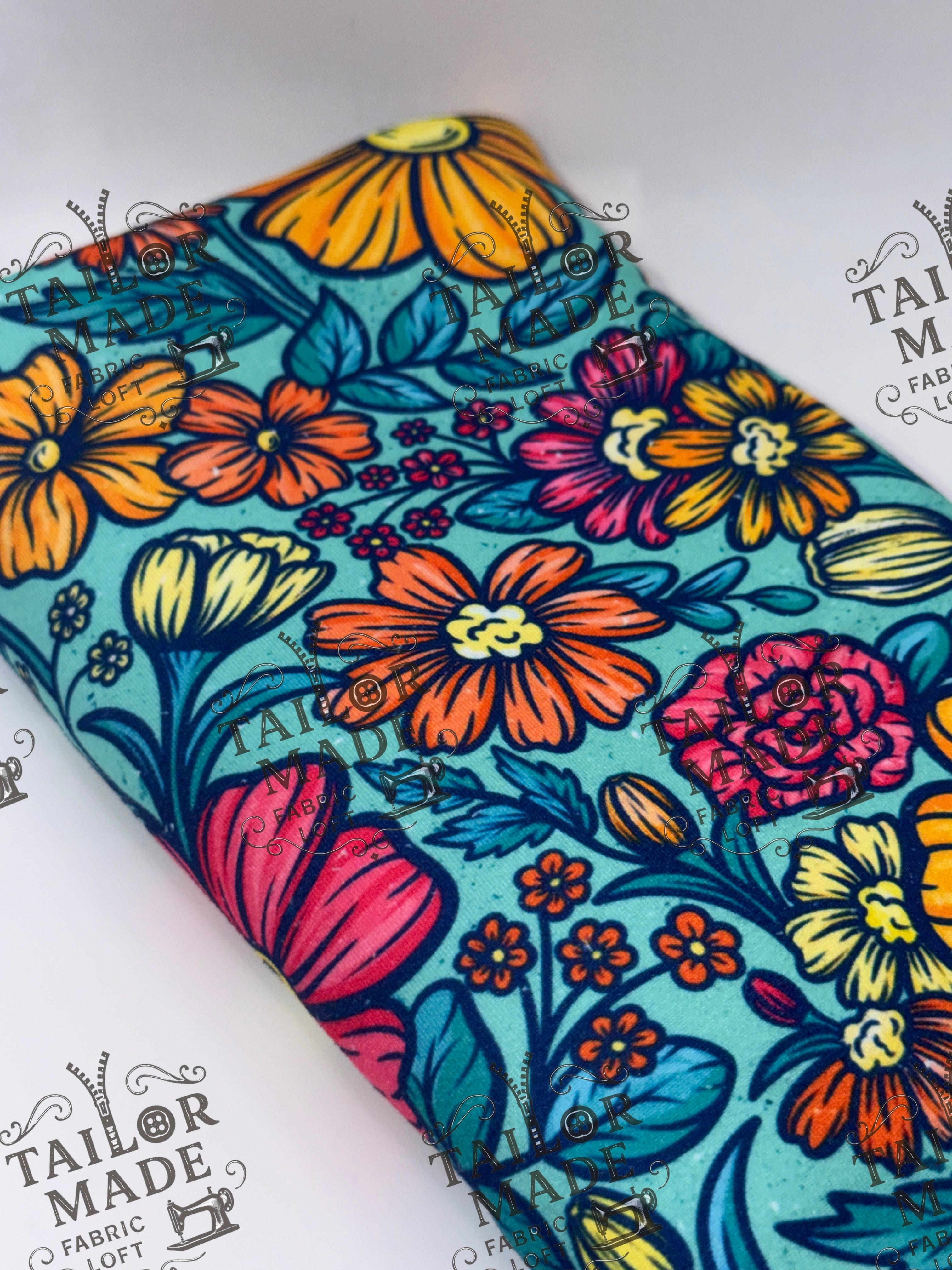 MISCF - TEAL FLORAL