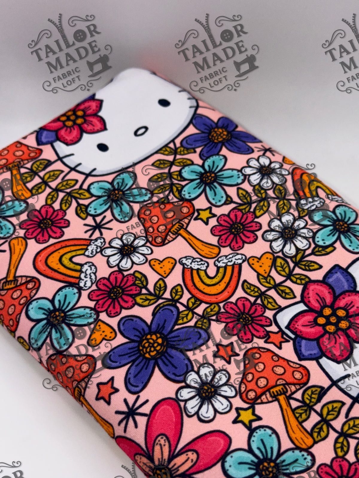 KS - FLORAL RAINBOW KITTY