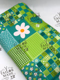 MISCF - GREEN CHECKERED PATCH