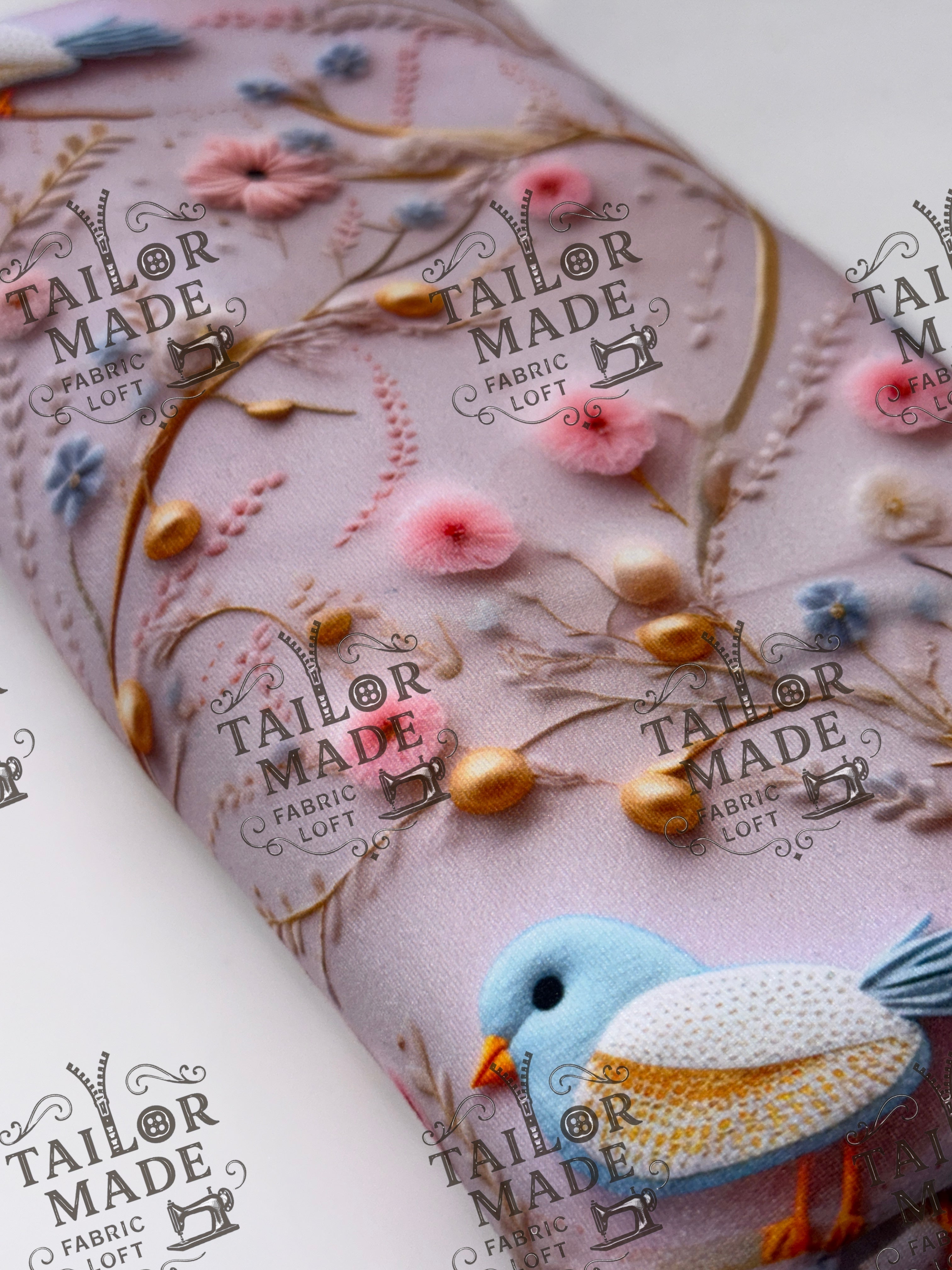 MISCF - FLORAL GOLD BIRD