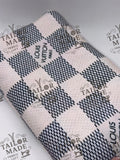 LAVEE - BEIGE CHECKERED MONOGRAM