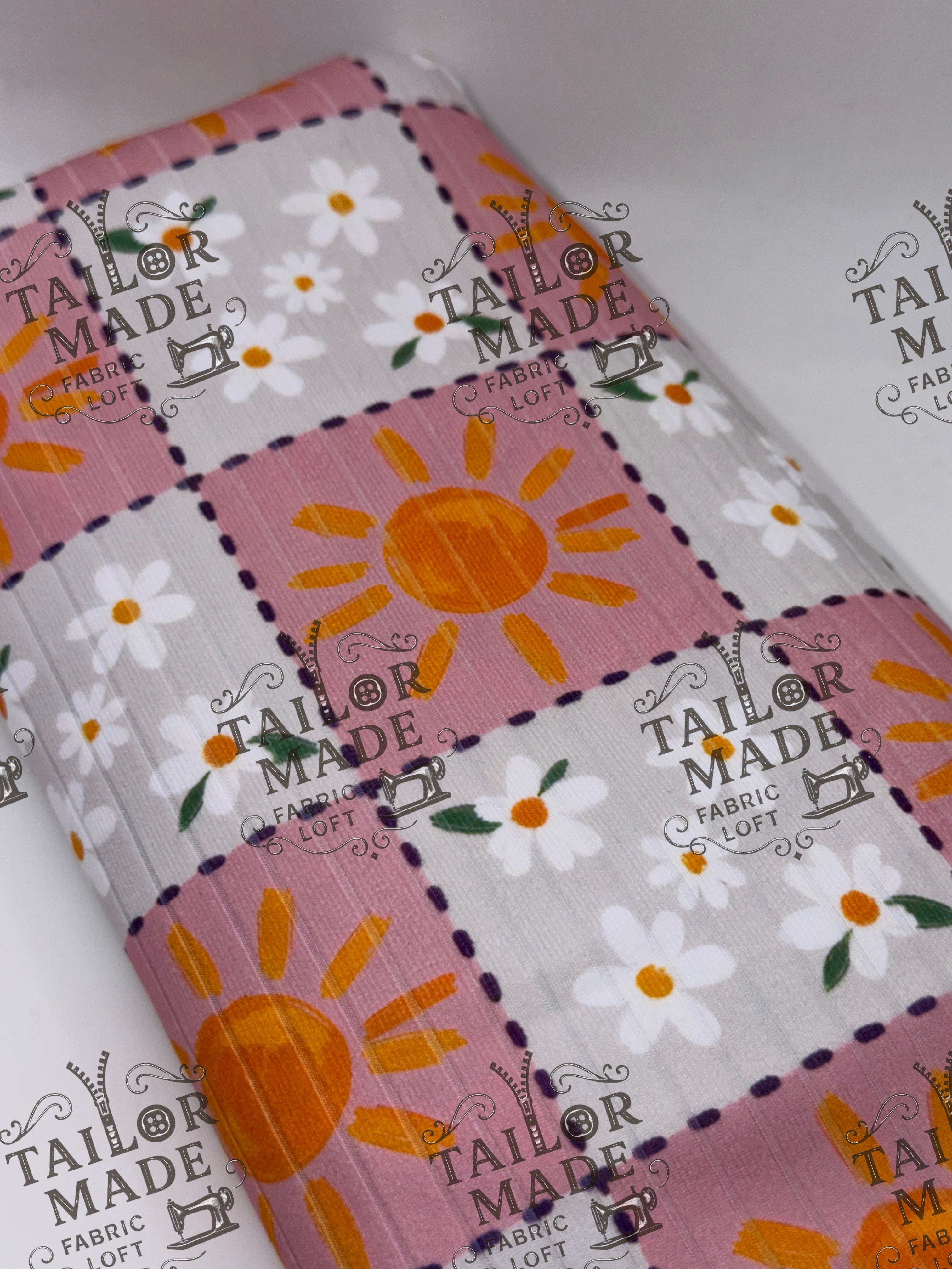 MISCF - SUN FLORAL PATCH - RIB