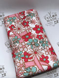 F/S/A - PINK FLOWERS BREAST CANCER - RIB